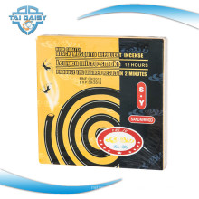 12 Horas Negro Mosquito Coil Venta caliente en África